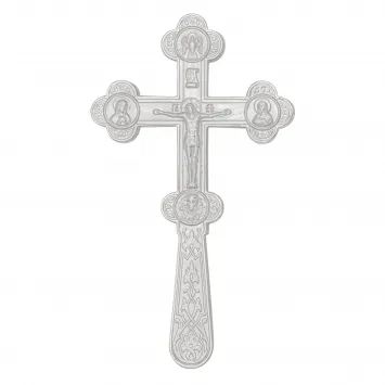 Cross for blessing water №1-2 nickel