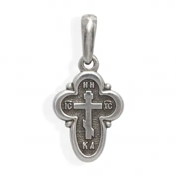 Neck cross №88 silver
