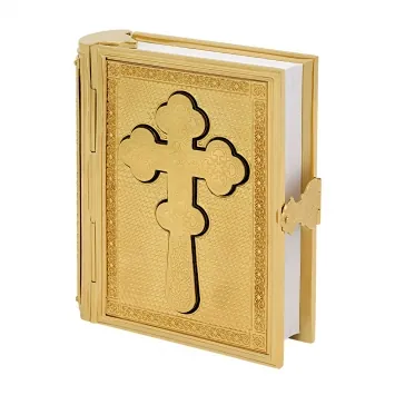 Gospel 170 * 120 altar №2 covers with Cross gilding