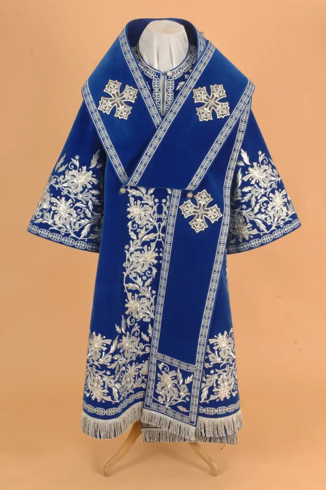 Bishop's vestment №069 velvet machine embroidery