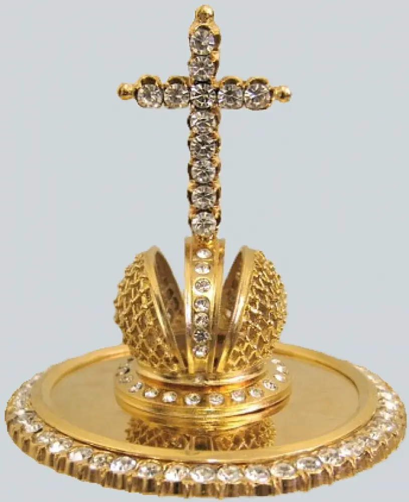 Mitre cross №1 / gilding