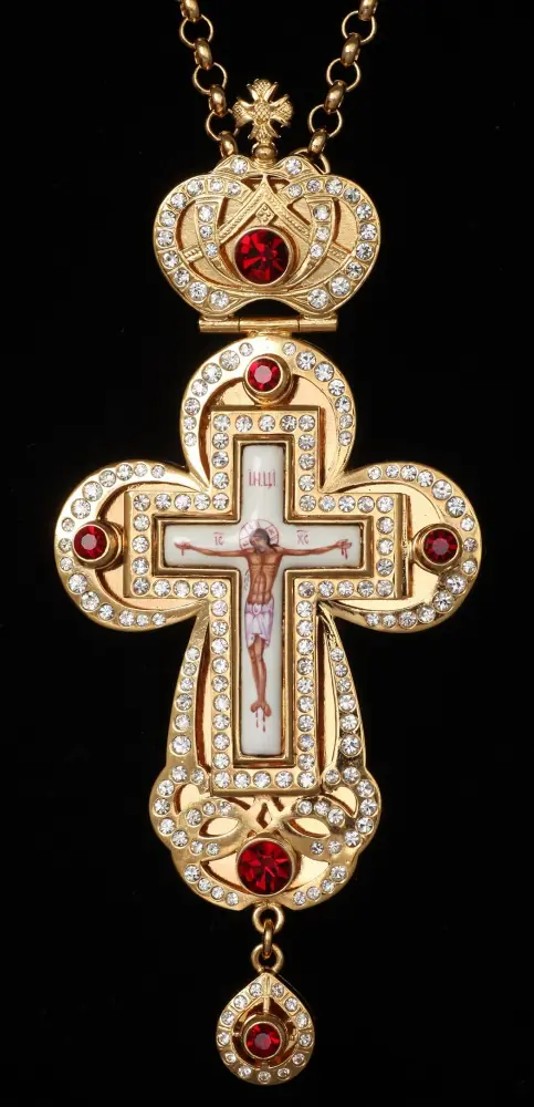 Pectoral cross №150 / gilding