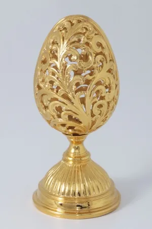 Easter egg on stand №8 casting / gilding
