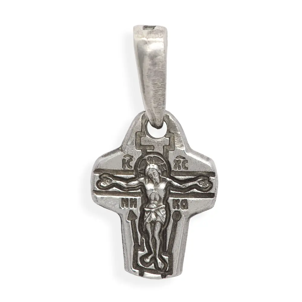 Neck cross №87 silver