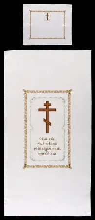 Funeral set silk print №2