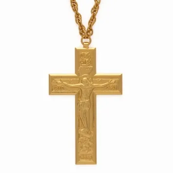 Abbot's cross gilding