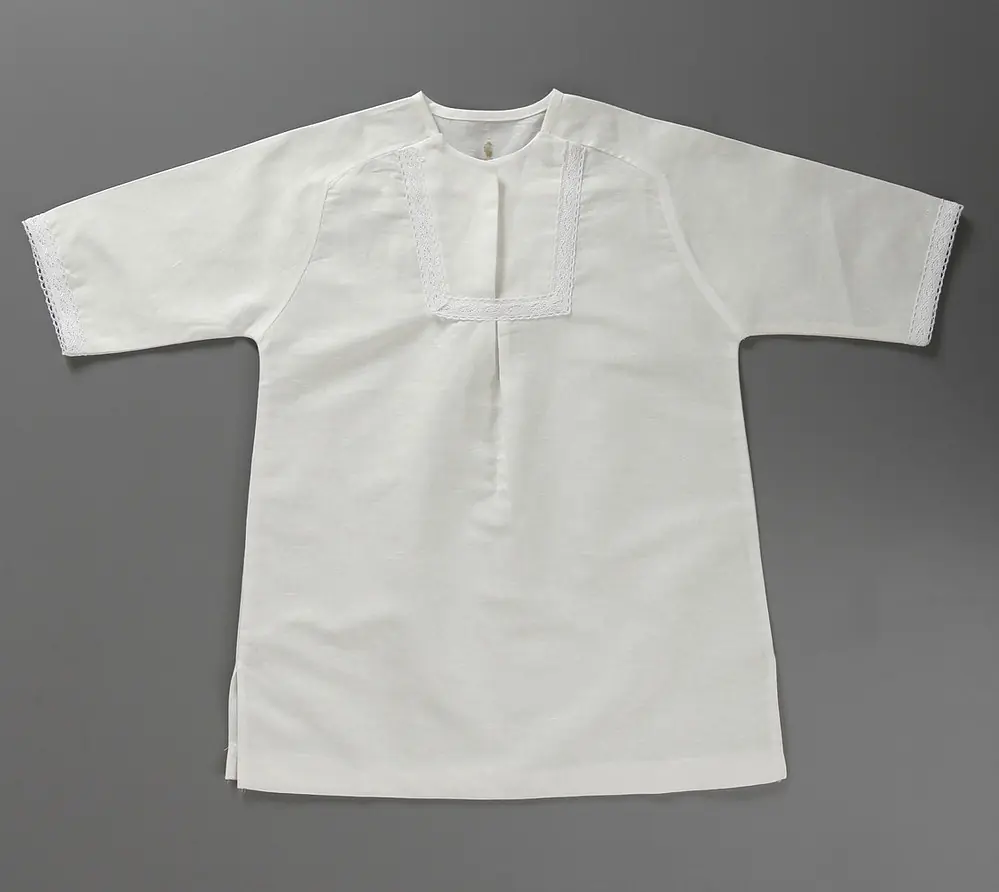 Baptismal shirt for boy №1