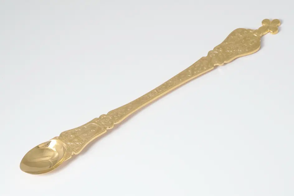 Communion spoon electroforming / gilding
