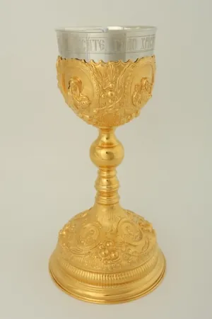 Chalice 1.0 l electroforming / gilding / silver cup