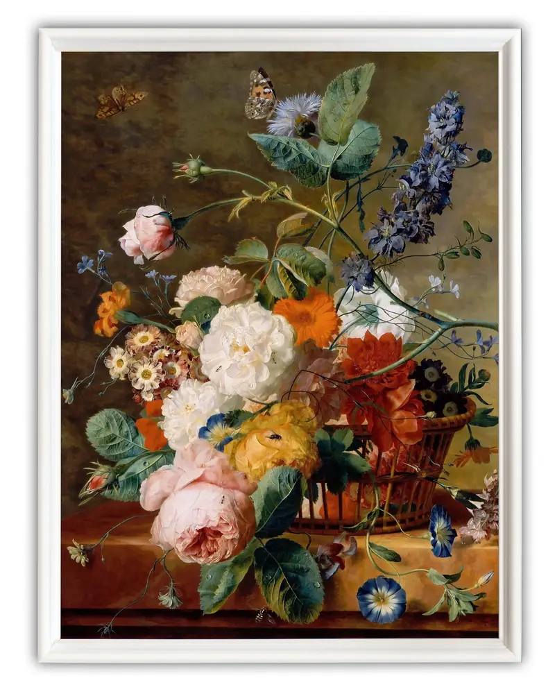 Picture 30×40, 3D print on plastic, in white frame №3