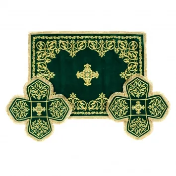 Aer (veil) №010 velvet machine embroidery 0,5 l chalice