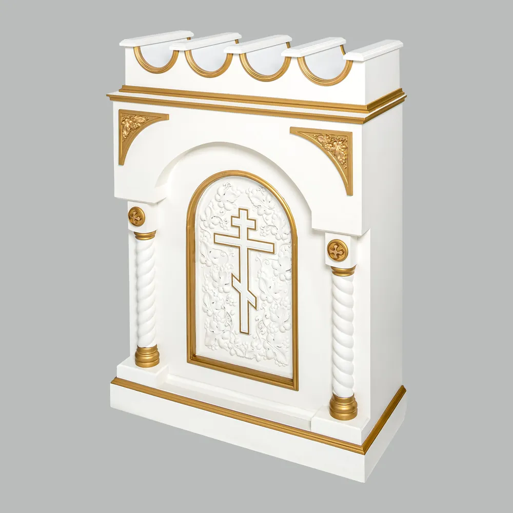 Candle box white