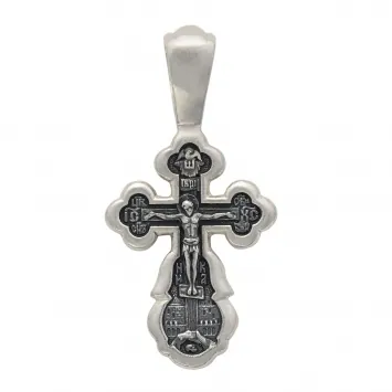 Neck cross №60 silver