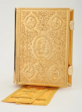 Gospel 360 * 240 altar №6 covers gilding