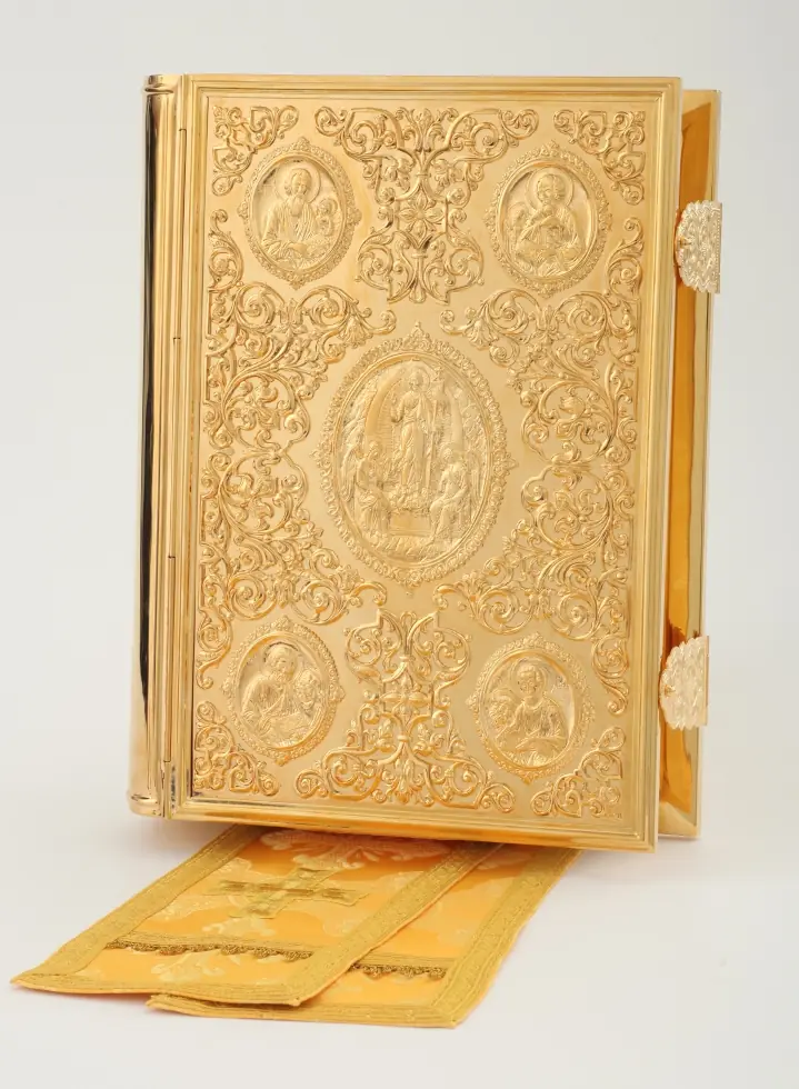 Gospel 360 * 240 altar №6 covers gilding
