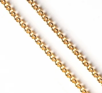Church chain “Pea-link” small / gilding