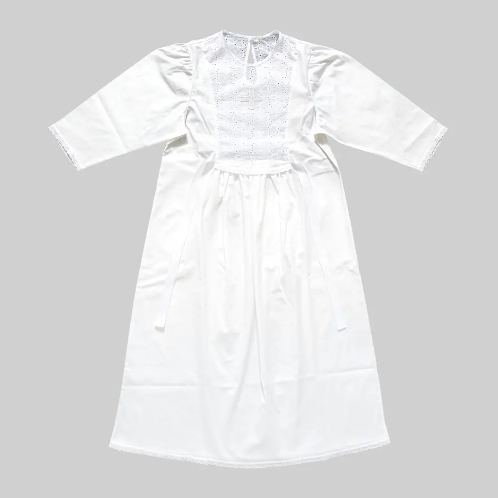 Baptismal shirt for girl №4