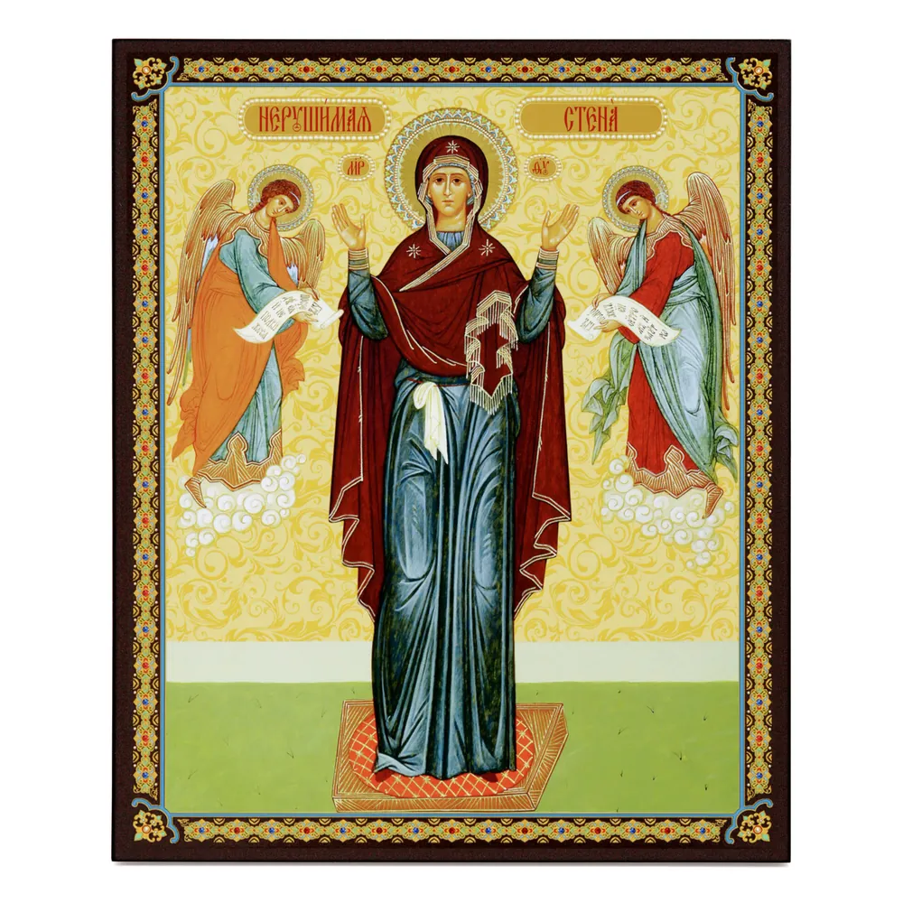 Icon on board 33×40 3D print, varnish Indestructible Wall