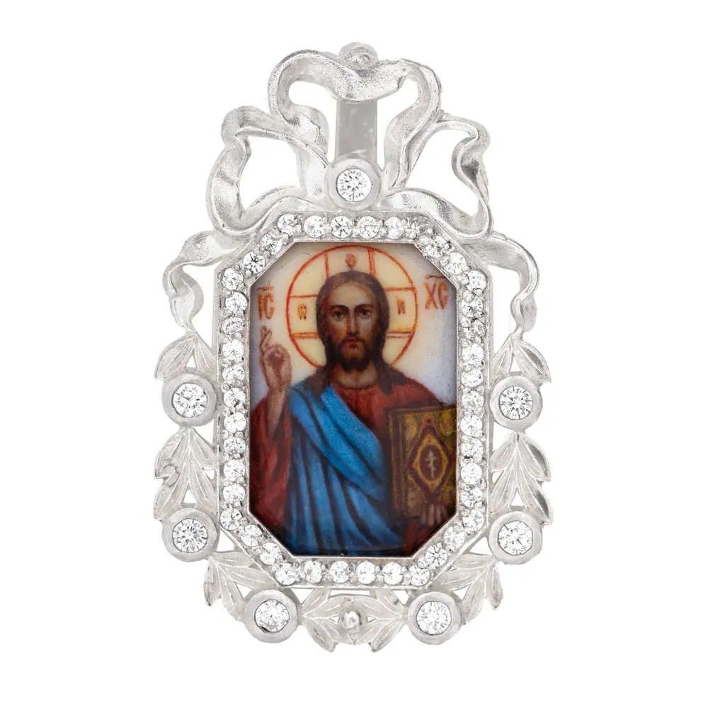 Neck icon №28 silver decal the Lord Almighty
