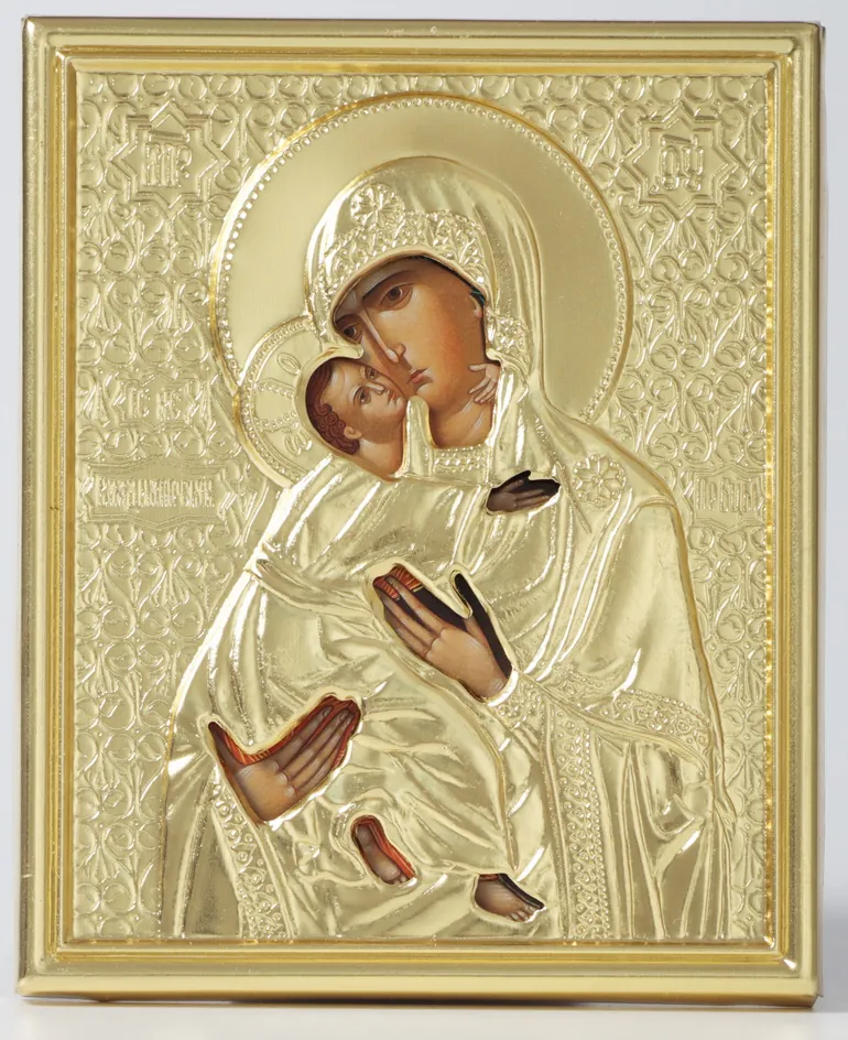 Icon in riza 9×11 3D, film Vladimir Mother of God