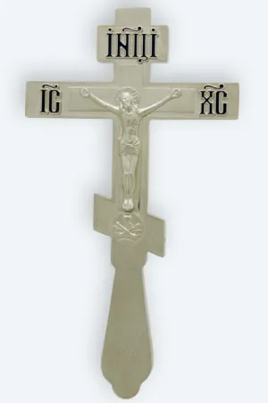Altar cross №3-3 small nickel