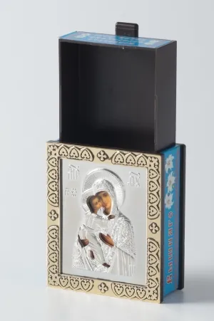 Incense holder with riza Vladimir Mother of God