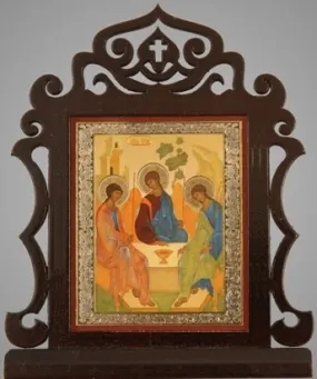 Table icon 6×7 double embossing Trinity (Rublev)