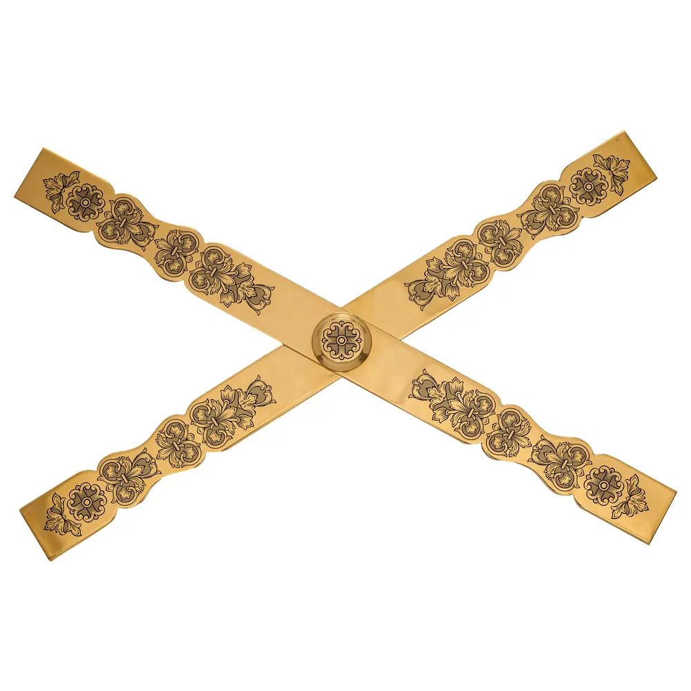 Asterisk with an eye / for a paten Ø 240 mm / laser engraving / gilding