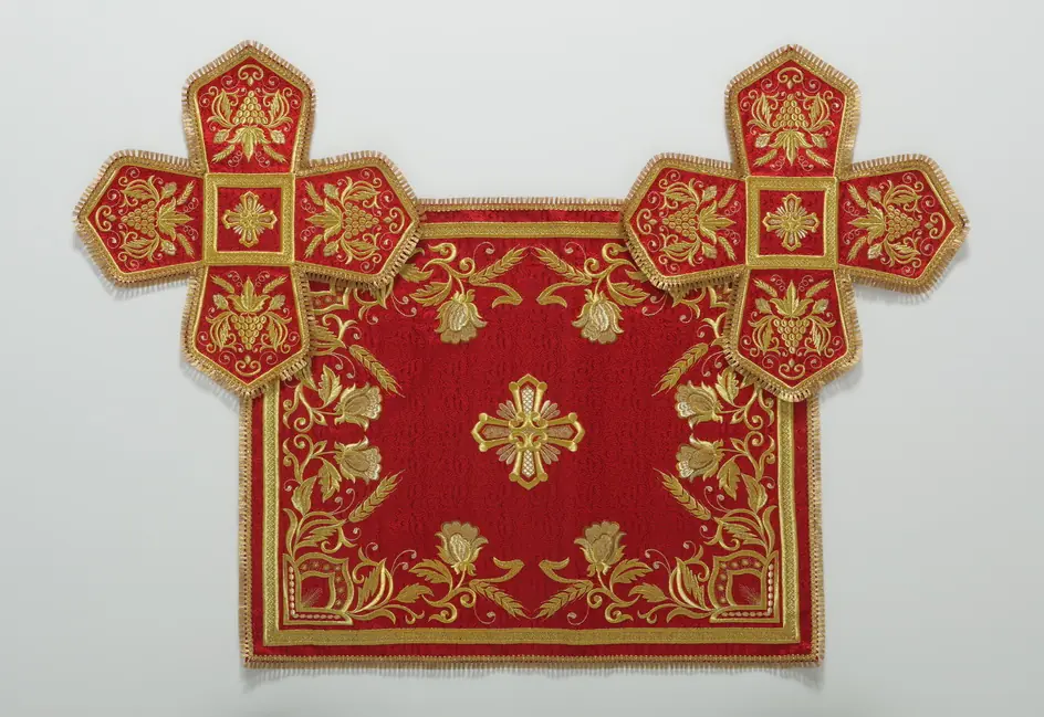 Aer (veil) №006 brocade machine embroidery 0,75-1,0 l chalice