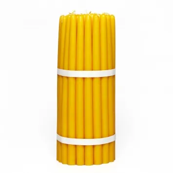 Wedding candles without bronzing