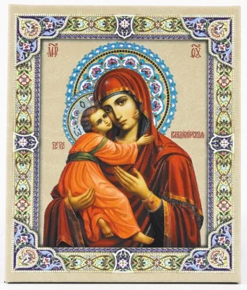 Table icon 11×13 on stand, 3D print Vladimir Mother of God