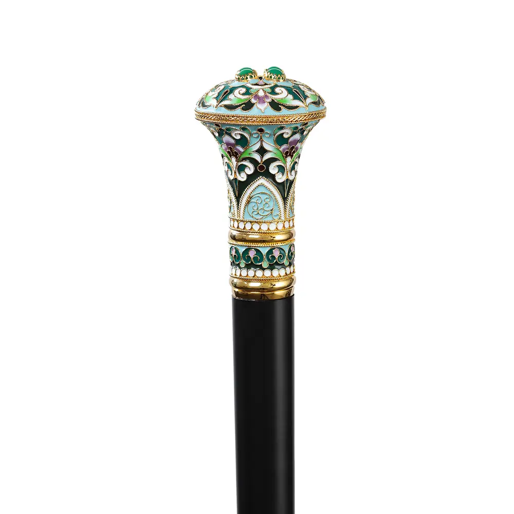Staff №5 demountable filigree, enamel / gilding