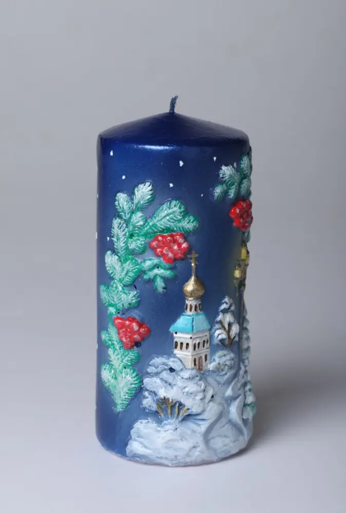 Christmas candle №41