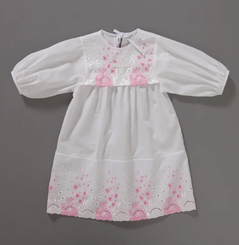 Baptismal shirt for girl №11