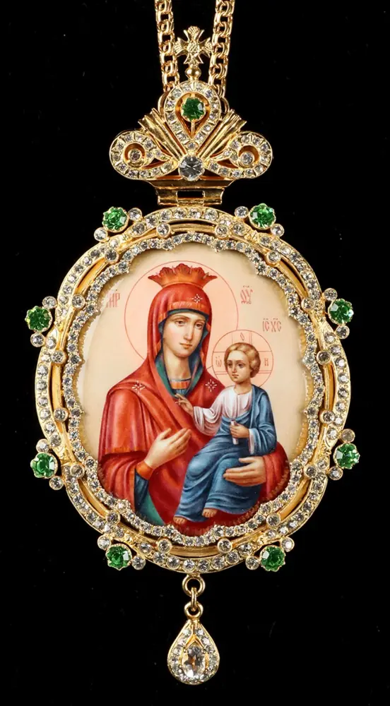 Panagia №144 / gilding