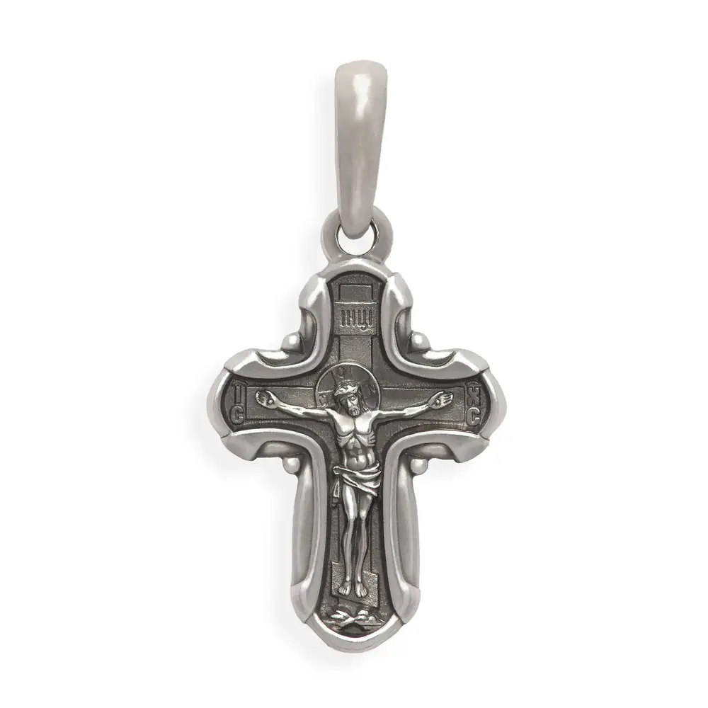 Neck cross №85 silver