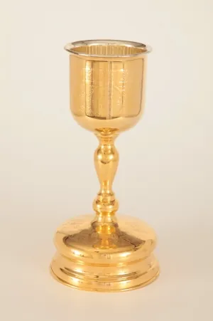 Chalice-cup 1.0 with insert (stainless steel) gilding