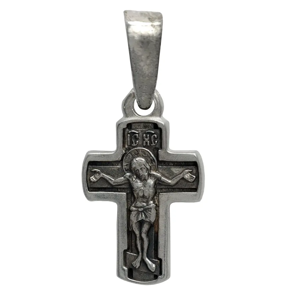 Neck cross №96 silver