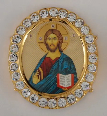 Икона для митры золочение