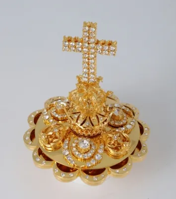 Mitre cross №2 / gilding