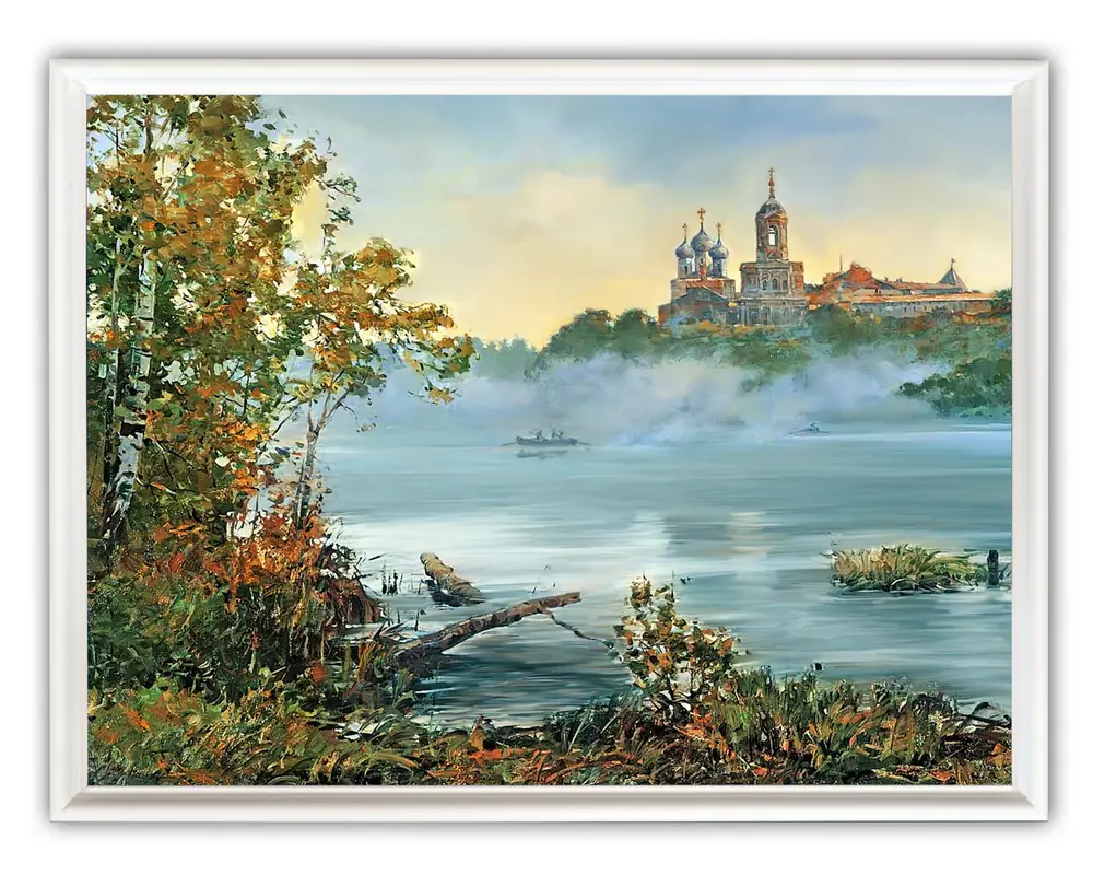 Picture 30×40, 3D print on plastic, in white frame №9