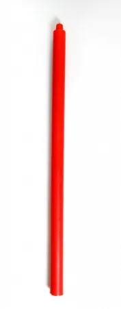 Processional candle 1.0 kg red without bronzing