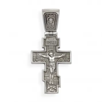 Neck cross №81 silver