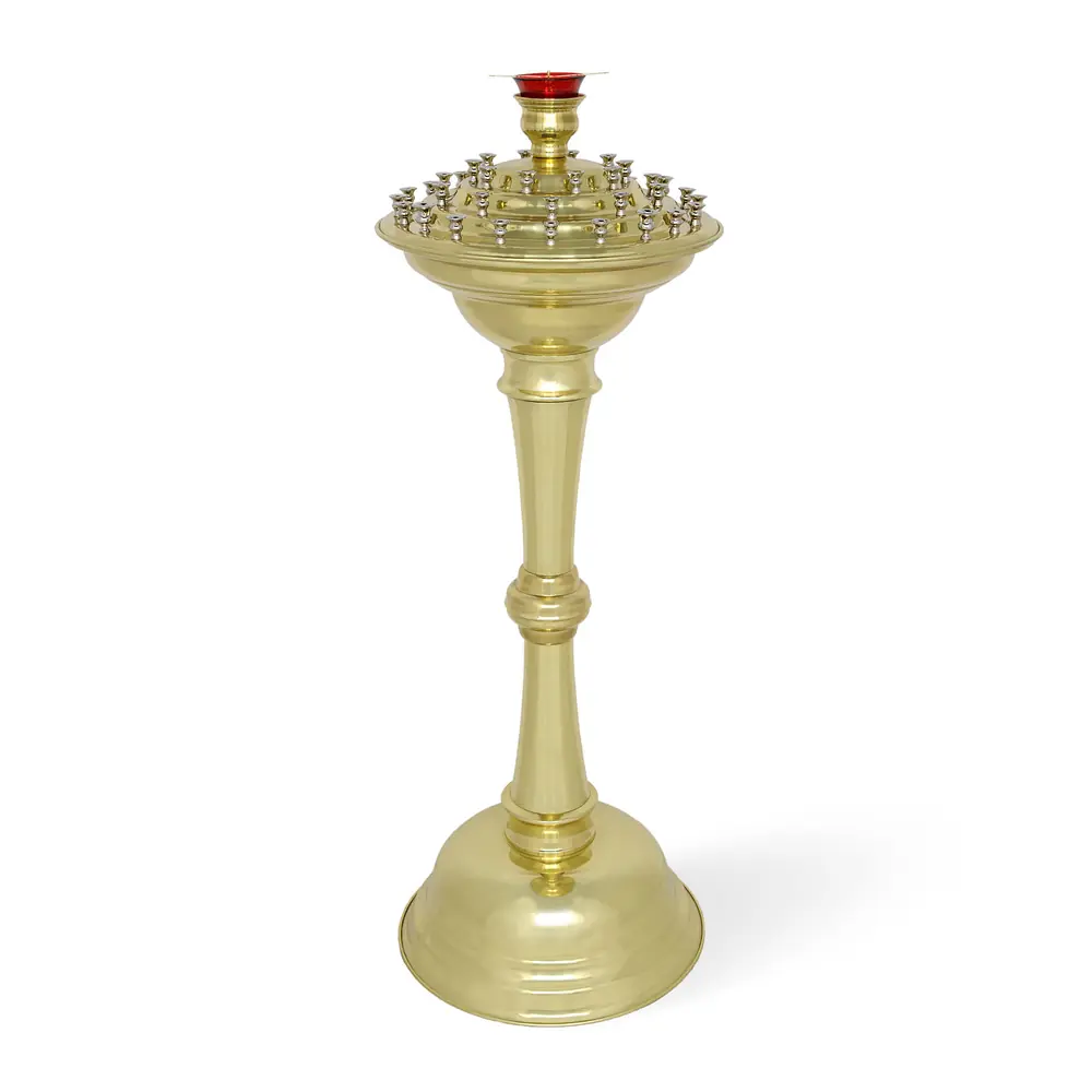 Candlestick №42 on 40 candles varnish