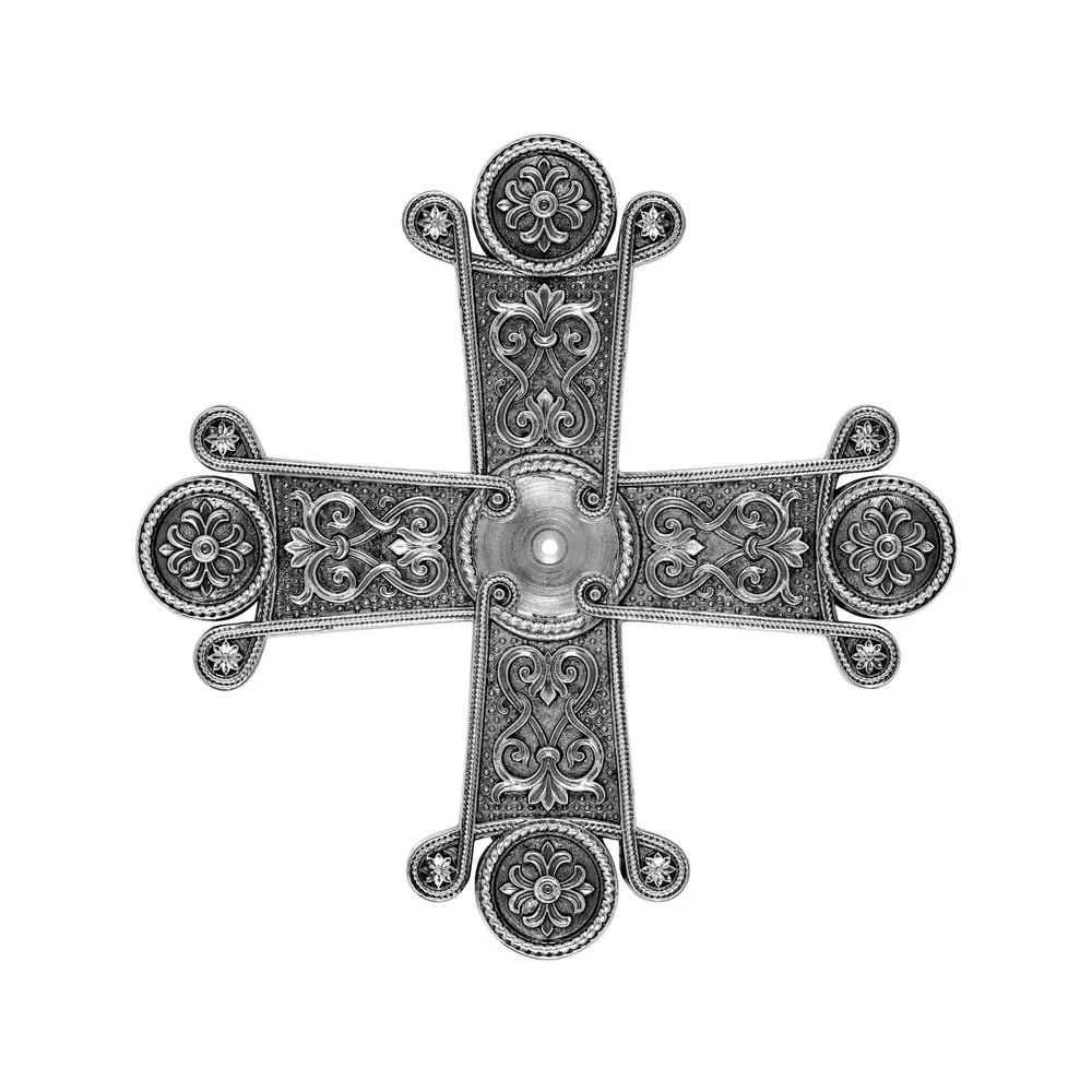 Reliquary for holy relics №23 silver plating niello