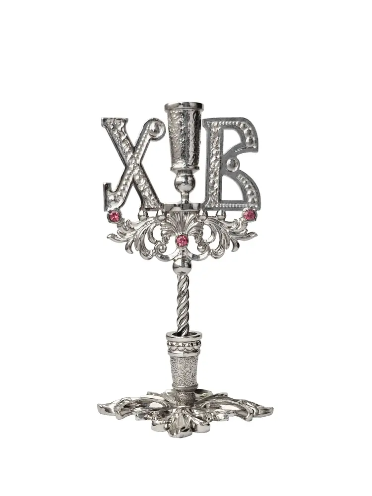 Candlestick №24 cast / nickel