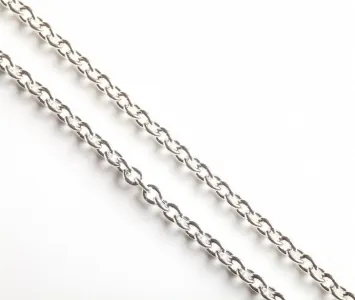 Church chain “Anchor-link” / silver plating