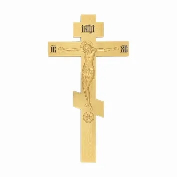 Altar cross №2-4 large gilding