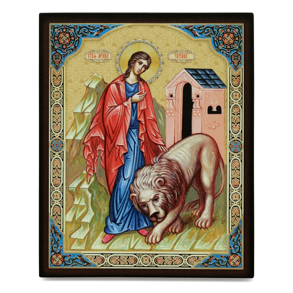 Icon on board 13×15 3D print, varnish Tatiana 4