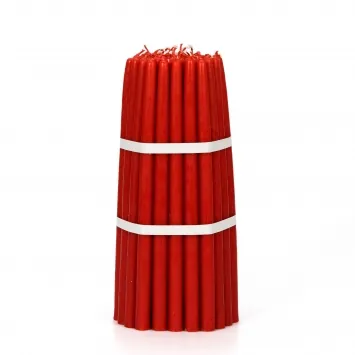 Chandelier candles №8 red